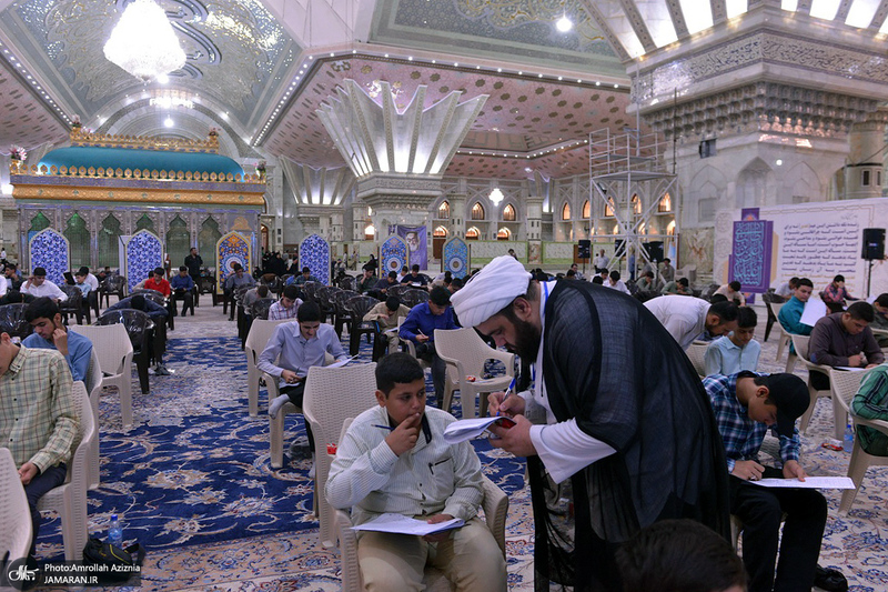 آزمون ورودی حوزه علمیه استان تهران در حرم امام خمینی (س)