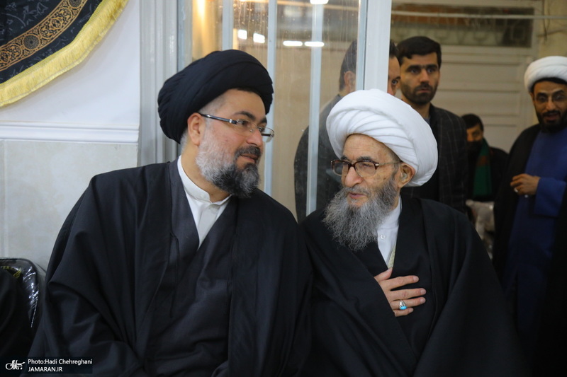 دومین شب عزاداری حضرت فاطمه (س) در بیت آیت الله دوستی زنجانی‎