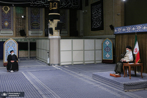 نخستین دیدار هیئت دولت سیزدهم با رهبر معظم انقلاب