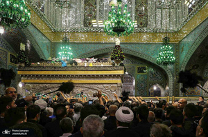 زائران حرم مطهر رضوی در روز شهادت امام رضا (ع)