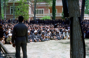 تصاویر منتشر نشده از بیعت جهادگران جهاد سازندگی با رهبر معظم انقلاب در سال 68