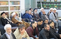 مراسم عزاداری شهادت حضرت فاطمه زهرا (س) در دفتر آیت الله العظمی صانعی (10)