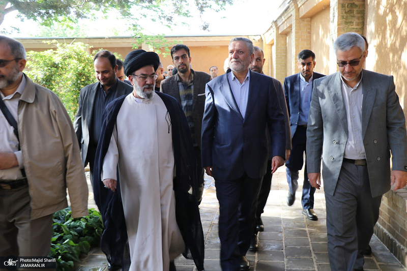 حضور وزیر تعاون، کار و رفاه اجتماعی در بیت تاریخی امام خمینی (س)