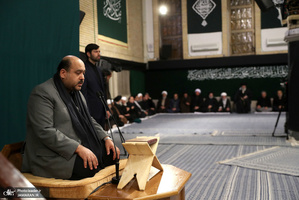 آخرین شب مراسم عزاداری حضرت فاطمه زهرا (س) در حسینیه امام خمینی