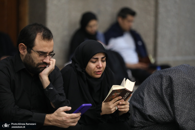 مراسم شب بیست و یکم ماه مبارک رمضان در حرم حضرت عبدالعظیم حسنی (س)