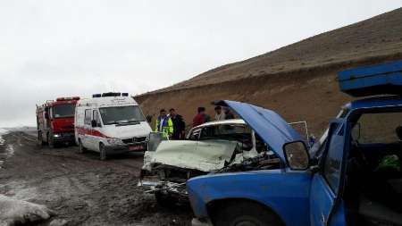 حوادث جاده ای در محورهای آذربایجان شرقی 16 مصدوم برجای گذاشت