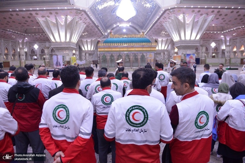 تجدید میثاق اعضای بسیج هلال احمر با آرمان های حضرت امام خمینی (7)