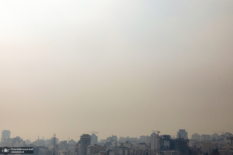 تداوم آلودگی شدید هوای تهران - 5 بهمن 1401