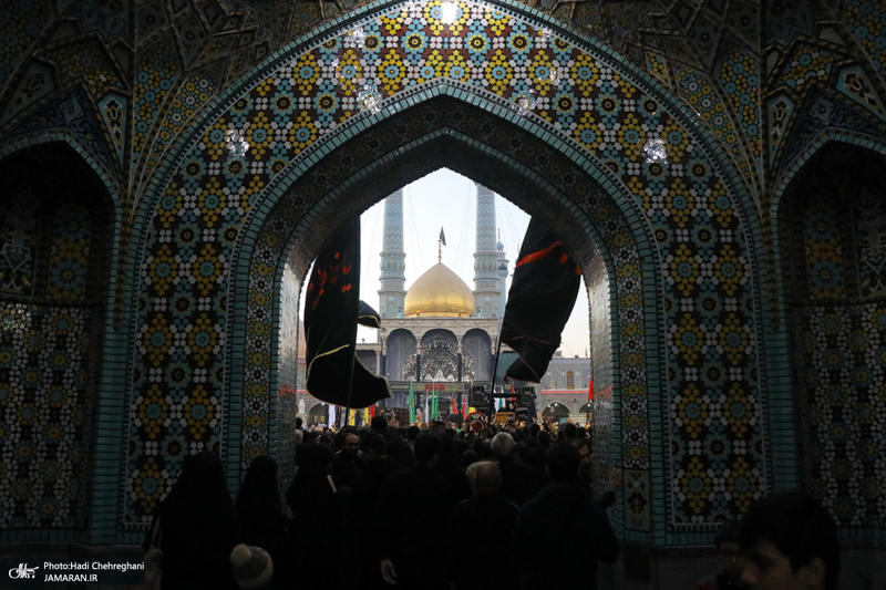 عزاداری روز شهادت حضرت زهرا (س) در قم