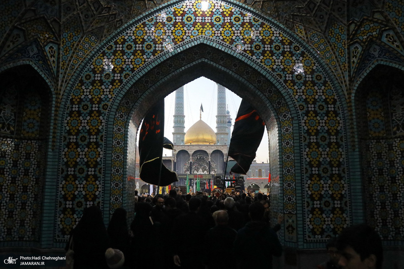 عزاداری روز شهادت حضرت زهرا (س) در قم