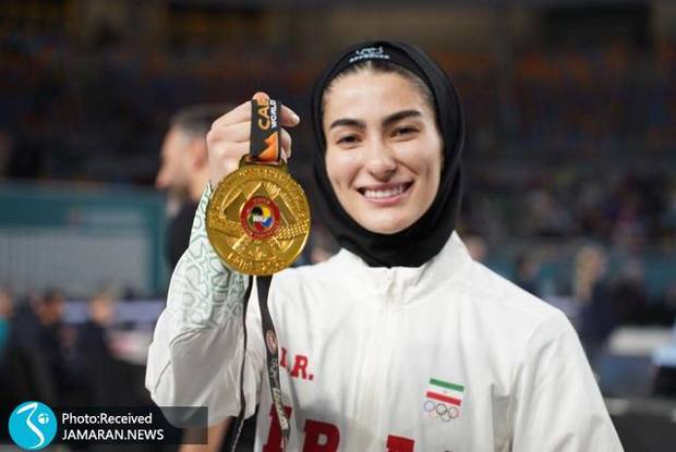 تاریخسازی گلشادنژاد در مصر؛ اولین طلای کاراته زنان در جهان بر گردن آتوسا