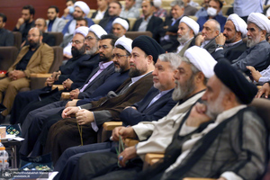 دیدار رئیس و کارکنان موسسه‎ تنظیم و نشر آثار امام خمینی با سید حسن خمینی