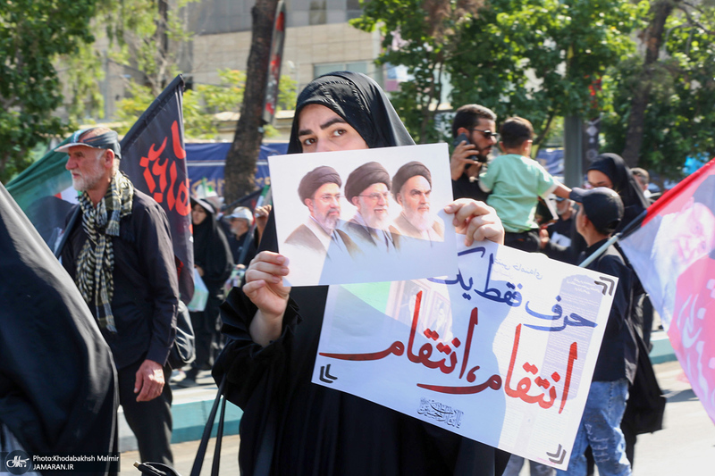 مراسم تشییع پیکر مطهر رهبر شهید انقلاب در تهران -5