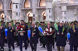 مراسم گل افشانی حرم مطهر امام خمینی (س)
