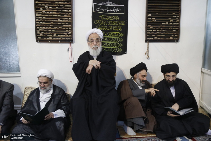 مراسم سالگرد همسر آیت الله العظمی سبحانی