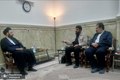 دیدار مدیرعامل سازمان بهشت زهرا(س) با سیدعلی خمینی در قم