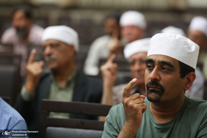 مراسم بزرگداشت امام خمینی(س) در آدریان زرتشتیان