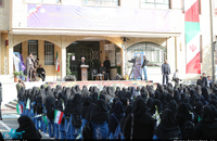 آیین بازگشایی مدارس و آغاز سال تحصیلی 96-97 در هنرستان شهید مدرس منطقه 5