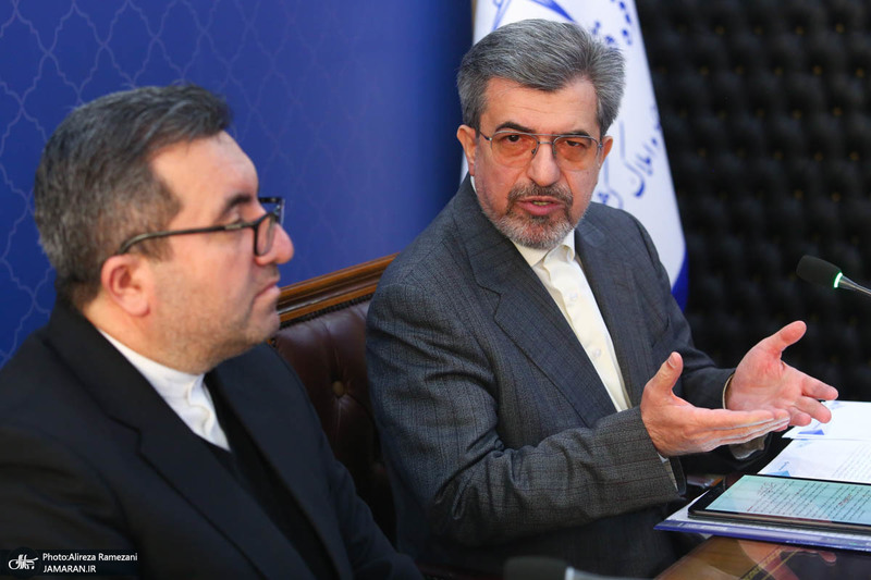 نشست خبری مشترک سخنگوی قوه قضاییه و  رئیس سازمان ثبت اسناد و املاک کشور