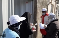 توزیع 25 هزار بسته بهداشتی مقابله با کرونا توسط هلال احمر