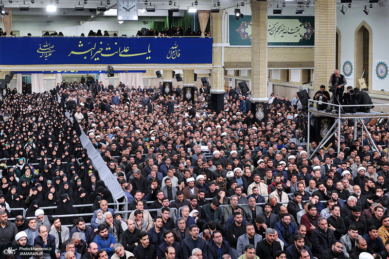 سخنرانی نوروزی رهبر معظم انقلاب در جمع اقشار مختلف مردم