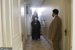 دیدار سید حسن خمینی با آیت الله العظمی جوادی آملی