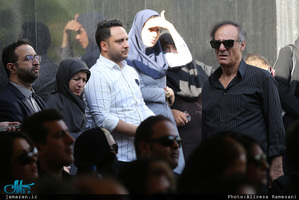 مراسم تشییع استاد عزت الله انتظامی 