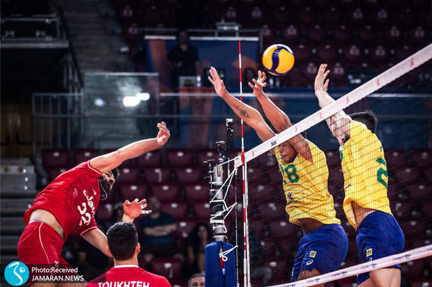 لیگ ملت های والیبال 2022| زور ایران به برزیل نرسید