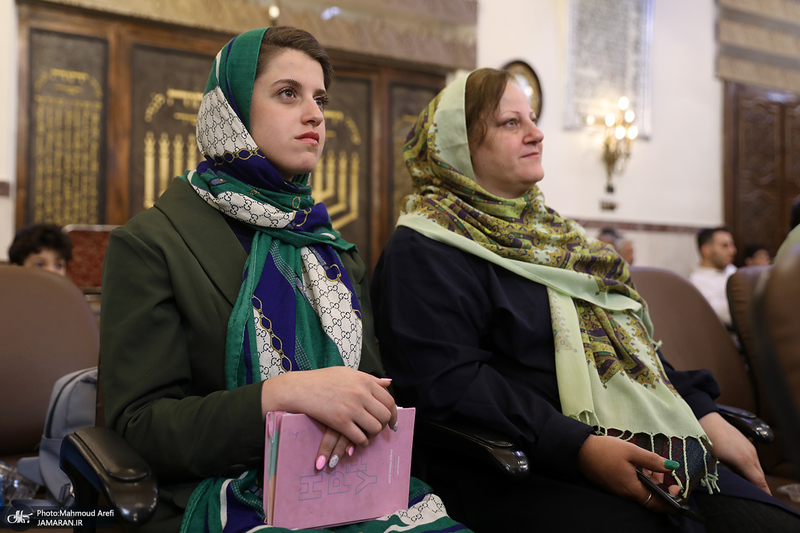 مراسم بزرگداشت حضرت امام خمینی (س) در کنیسه یوسف آباد