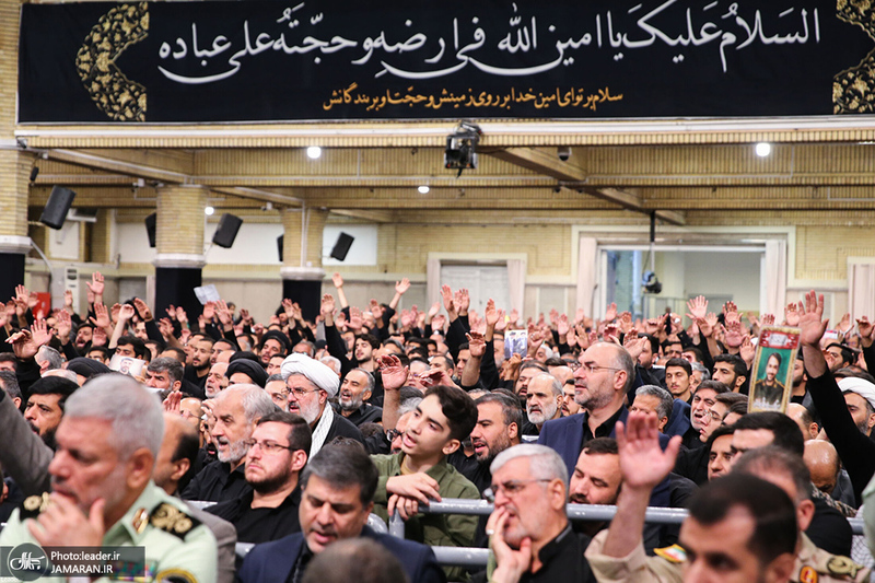 مراسم عزاداری شهادت امام رضا (ع) در حسینیه امام خمینی