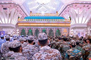 تجدید میثاق فرماندهان، پیشکسوتان و دانشجویان اعزامی ارتش به دروه معارف جنگ با آرمان های امام خمینی (س)