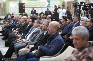 مراسم تجدیدمیثاق وزیر و معاونان وزارت امور خارجه با آرمان‌های امام خمینی