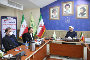 مراسم تکریم و معارفه معاون فرهنگی موسسه تنظیم و نشر آثار امام خمینی (س)