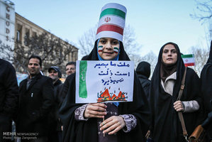 تجمع و راهپیمایی مردمی در اعتراض به آشوب های اخیر در استان 