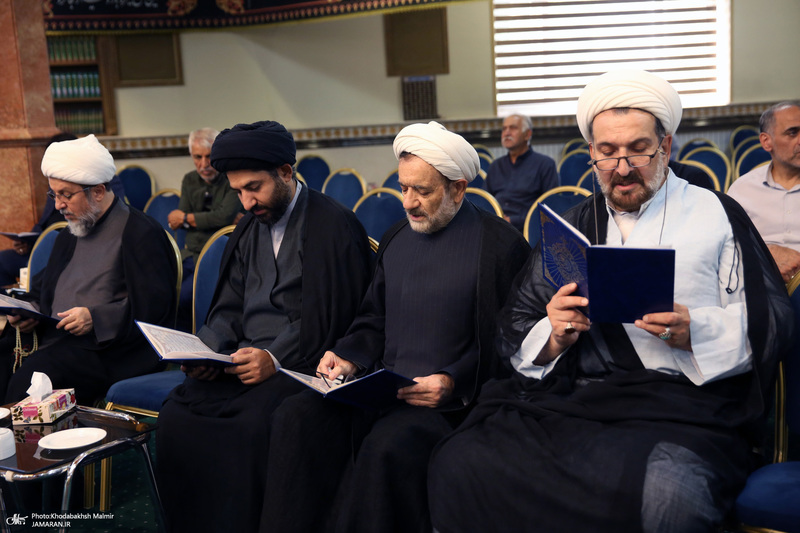 مراسم بزرگداشت محمد علی جماعتی در حسینیه شماره 2 جماران - 1