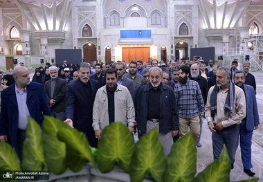 تجدید میثاق بسیجیان سازمان صداوسیما با آرمان های حضرت امام خمینی (س)