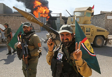 الحشد الشعبی در تلعفر+تصاویر
