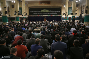 دومین شب مراسم عزاداری حضرت فاطمه‌زهرا (س) در حسینیه امام خمینی
