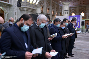 تجدید میثاق مدیران و کارکنان بنیاد مستضعفان انقلاب اسلامی با آرمان های امام خمینی(س)