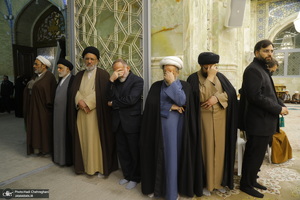 مراسم بزرگداشت آیت الله امامی کاشانی (ره) در مسجد اعظم قم