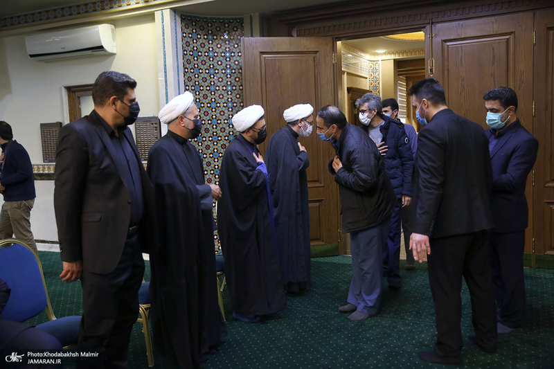 مراسم بزرگداشت حاج محمد کمساری در حسینیه شماره 2 جماران