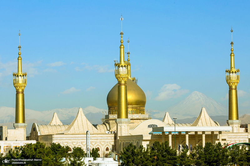 تصاویری از حرم مطهر امام خمینی(س) در هوای پاک امروز تهران