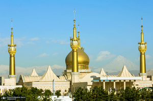 تصاویری از حرم مطهر امام خمینی(س) در هوای پاک امروز تهران