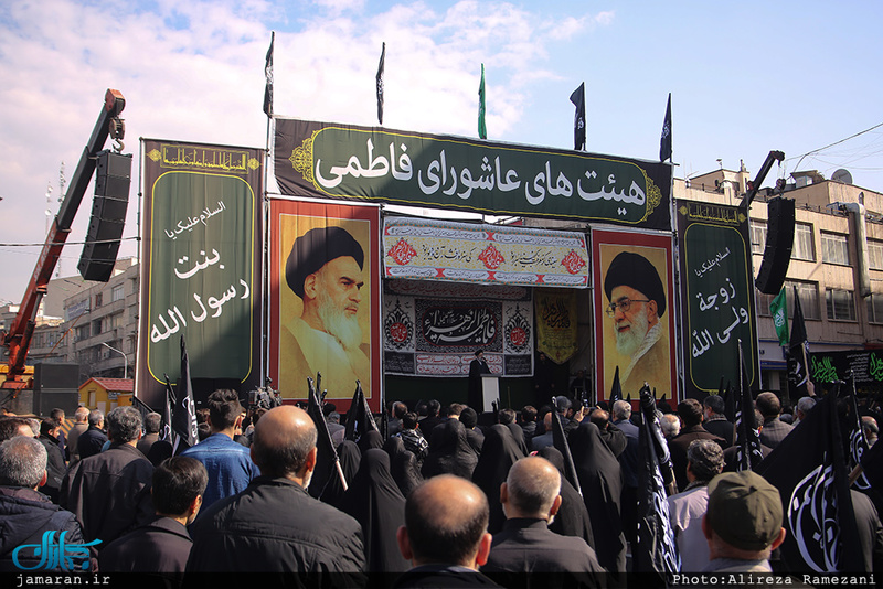 مراسم عزاداری روز شهادت حضرت زهرا(س) در سطح شهر تهران