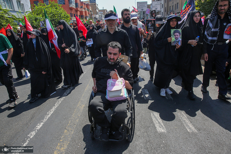 مراسم تشییع پیکر مطهر رهبر شهید انقلاب در تهران -6