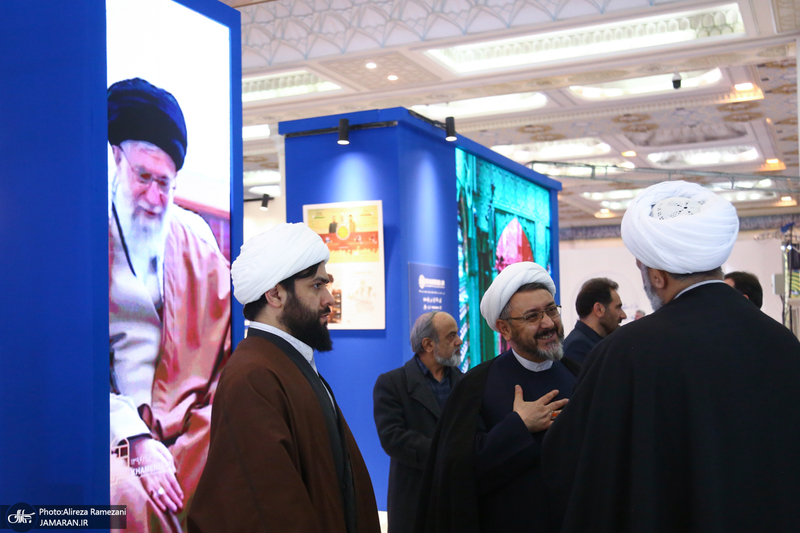 حضور حجت الاسلام و المسلمین علی کمساری در بیست‌ و چهارمین نمایشگاه رسانه‌های ایران