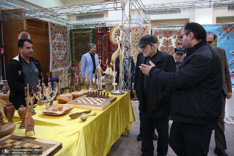 بازدید عضو مجمع تشخیص مصلحت نظام از رویدادهای فرهنگی و هنری بر آستان آفتاب