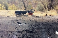 ویرانی در حومه دمشق پس از حمله اسرائیل  (2)