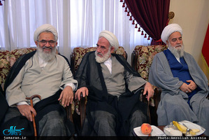 تجدید میثاق رییس و اعضای مجلس خبرگان رهبری با آرمان‌های حضرت امام(س)