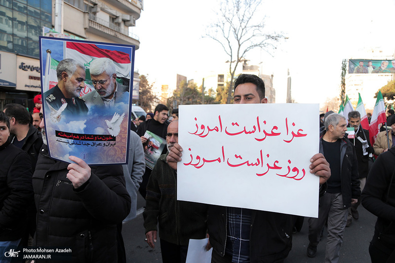 حضور میلیون ها تهرانی در تشییع پیکر مطهر سردار قاسم سلیمانی - 4